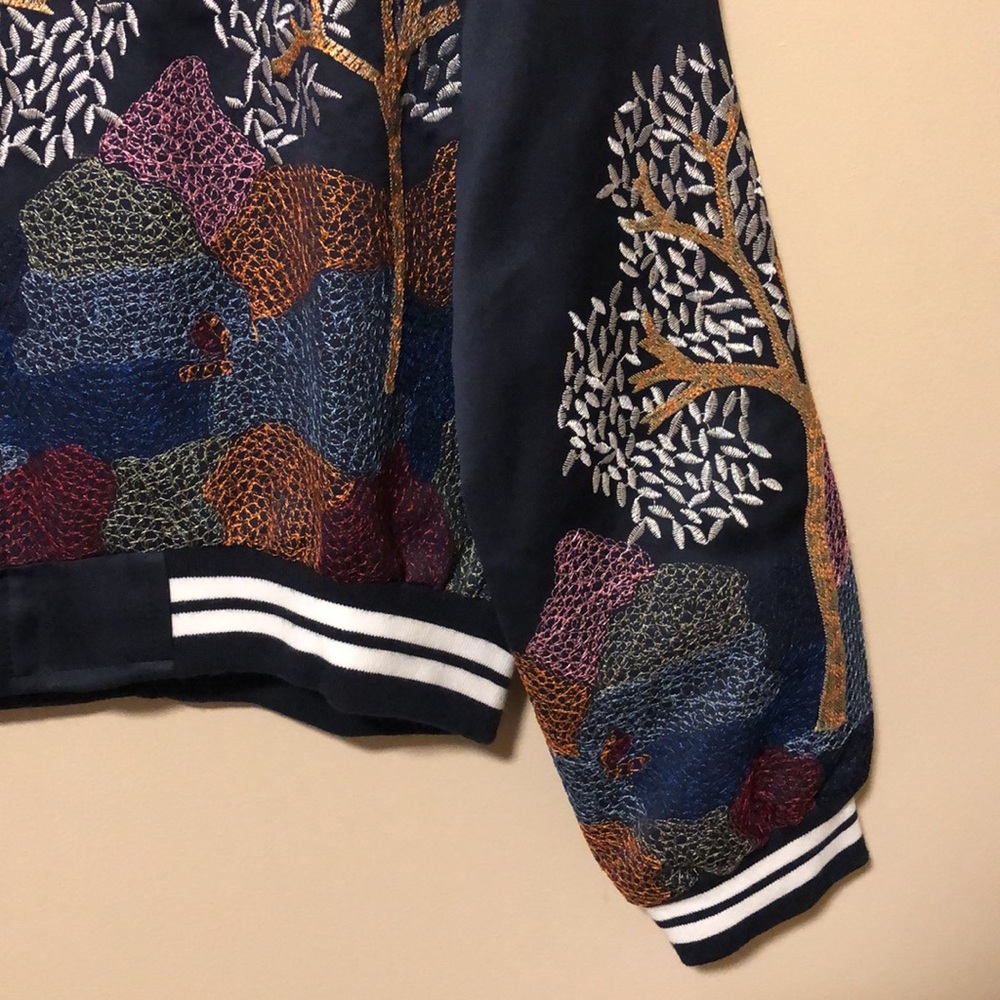 Embroidered Bomber Jacket! - Picture 4 of 5
